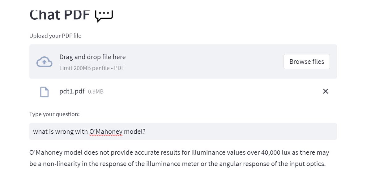 ChinnaDevarapu's tweet image. I am finally into the bandwagon of chatgpt and AI for research. I just created a #chatpdf app that performed better than chatpdf, with the help of @digitalsreeni&apos;s tutorial.