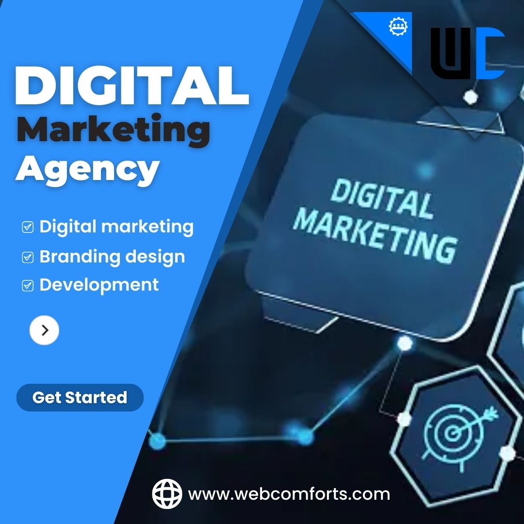 Digital Marketing

 Targeted traffic on our web-site
 Brand Recognized Identity
 Competitive Advantage
 Fast measurable ROI
 Our Client’s Business Online visibility
 
webcomforts.com/online-marketi…

#digtalmarketing #agency #Seo #tips #webcomforts #islamabad