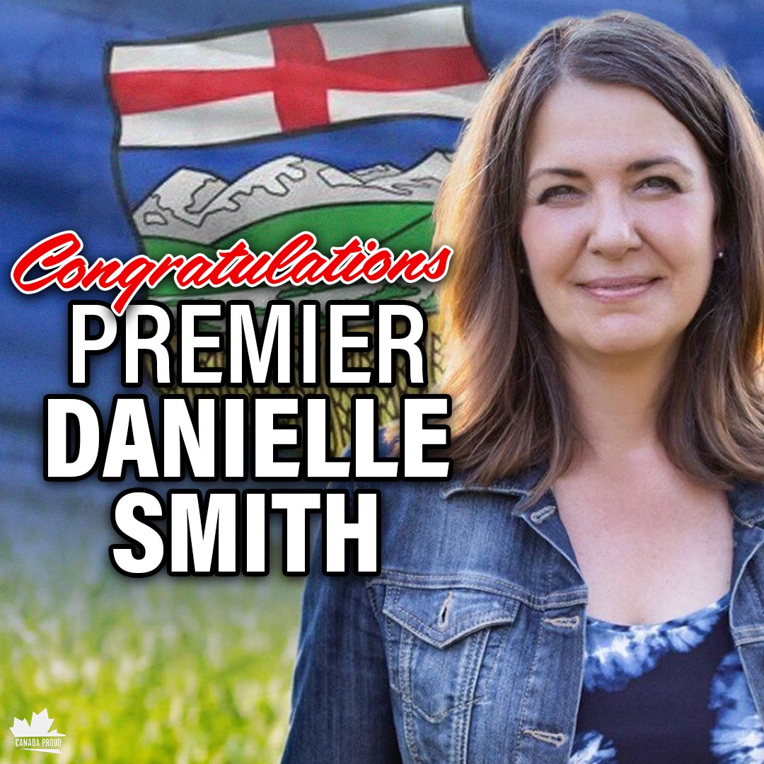 Congratulations to Danielle Smith on her fantastic victory. Let's keep fighting back against the Liberal-NDP alliance!