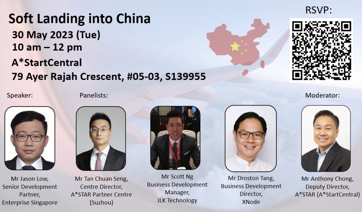 drostontang's tweet image. Privileged to participate in an engaging Tuesday morning conversation on go-to-market China with fellow panelists, entrepreneurs &amp;amp; experts in the audience. 👍

#enterprisesingapore #globalinnovationalliance #xnode #shanghai #shenzhen #astartcentral