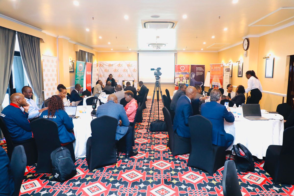 HAPPENING NOW
The launch of the 4th Engineering Partnership Convention #EPC2023 that is being organized by the Engineers Board of Kenya (EBK).

The Convention which kicks off in 2 weeks time in Naivasha is aimed at creating meaningful dialogue among various players in the sector.