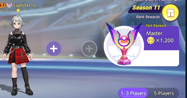 ExphinaVT's tweet photo. I made it to masters !! I just came back to the game recently too >w< glad I haven't lost my touch :) 

(if you see this comment who you main!) 

I main slowbro / blissey but looking to playing more pokemon soon! https://t.co/nvEO4nyrPw