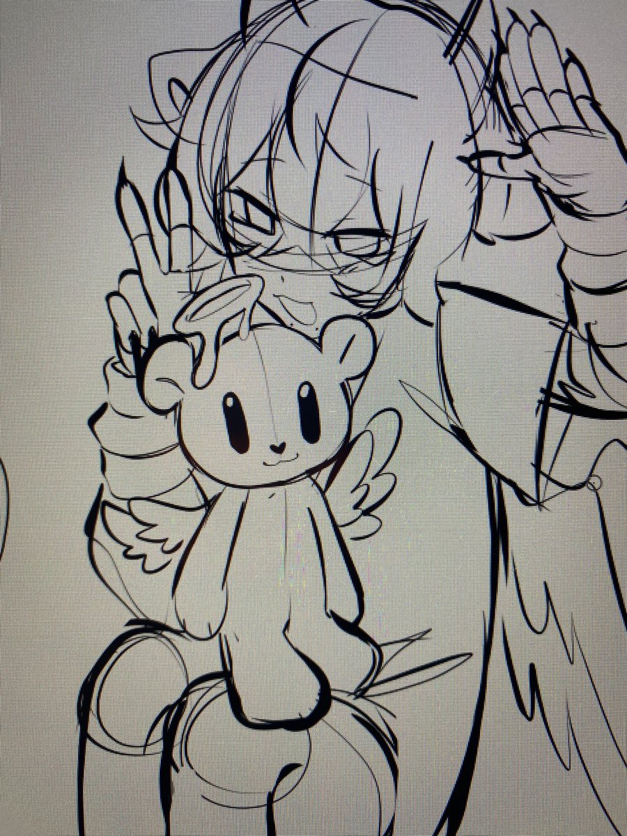 AngelBlood_VT's tweet photo. I think every one of my fans will be represented by this lil bear! YOU GUYS ARE SO CUTE!!! What’s a good name? #Vtuberart #Vtuber #VTuberEN https://t.co/26Xtjw6Rgi