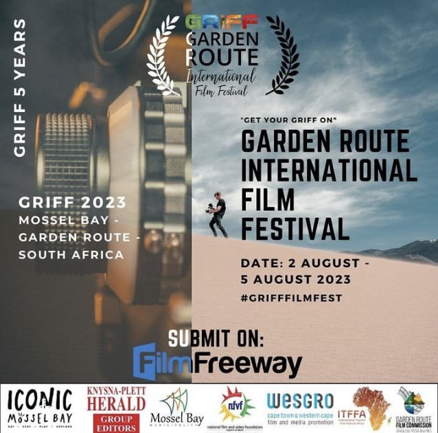 SonasHotel's tweet photo. Garden Route INTERNATIONAL FILM FESTIVAL August 2023 https://t.co/Rwmfyv7xW5 🎬 #GRIFFFILMFEST #filmfees #westerncape #mosselbay #SouthAfrica @Wesgro @GrifffilmFest https://t.co/zSgEexWzLM