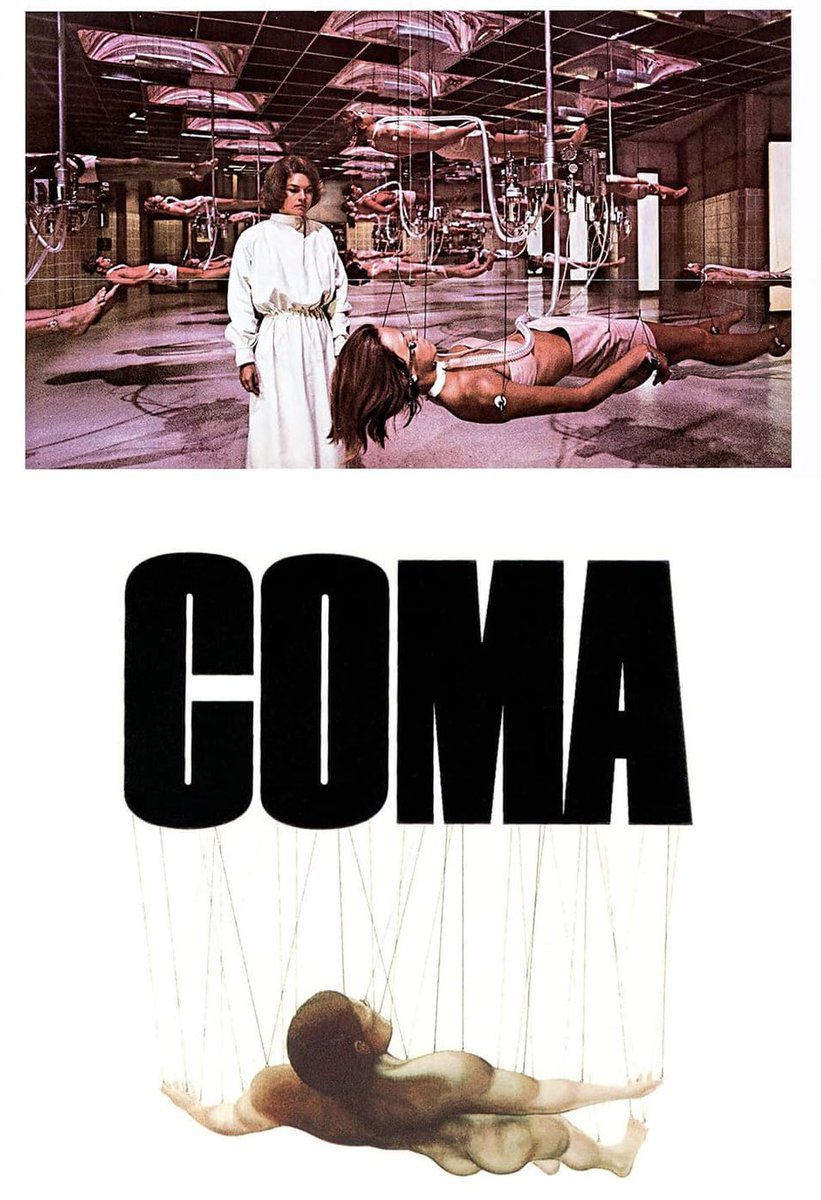 Coming to #Bluray via Shout Factory on August 22, 2023 

Directed by #MichaelCrichton

Starring #MichaelDouglas 

Coma (1978)

#PhysicalMedia #HorrorCommunity #Horror
