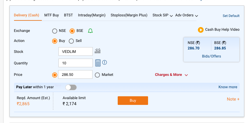 @Icicidirectcare & sunbul, AMC charged twice last year,  hence it's adjusted this year. When I place an order, it deducts AMC (Rs 826).  My current Allocation is 3K, although Available Limit is Rs. 2174  @ICICI_Direct @icicisecurities @timesofindia @moneycontrolcom @Vijaychandok1