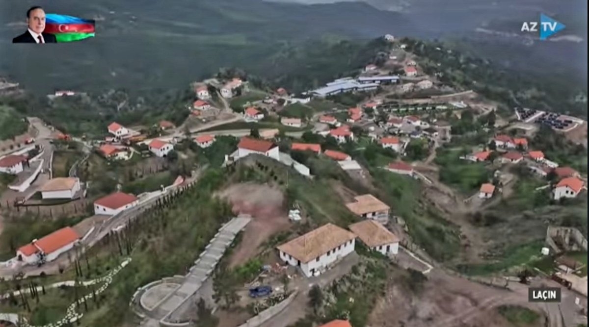 The cultural #genocide of 🇦🇿 against the Armenian heritage of #Artsakh continues. In Berdzor (Lachin), a monument to the fallen in the Great Patriotic War of 1941-1945 built in Soviet times was levelled to the ground. The monument was located on a hill led by a staircase cascade.