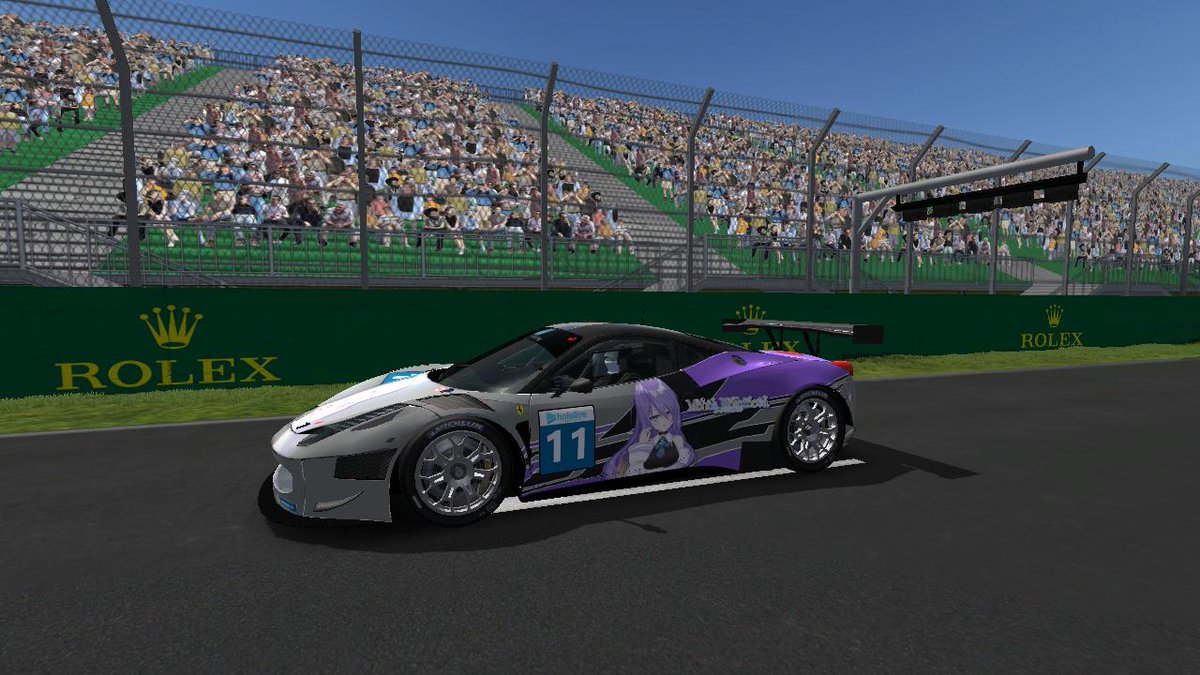 crushedchicken_'s tweet image. Hololive Racing GT3 Cup

#10 Ayunda Risu - Ferrari 458 GT3
#11 Moona Hoshinova - Ferrari 458 GT3

#holoid #hololive #rfactor #iRISUtration #HoshinovArt