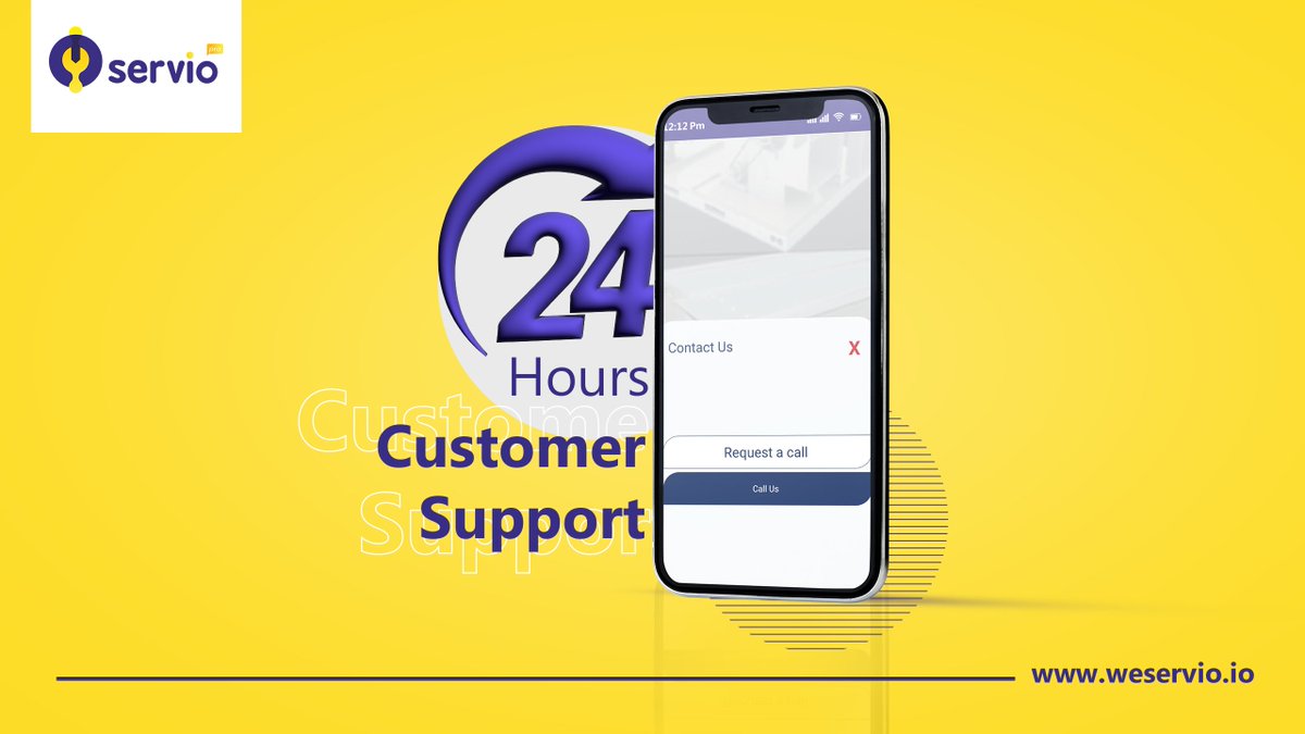 Servio0ME's tweet photo. Get 24/7 customer support. 

Choose Servio for peace of mind. Contact us at https://t.co/TEP2iisTJp. 
#Servio #MaintenanceManagement https://t.co/1oczjH5LAf