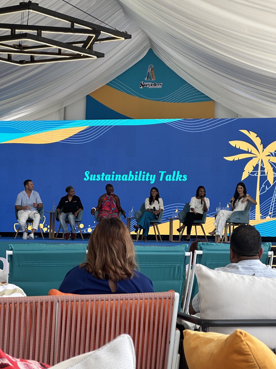 Sustainability Talks by @anuahsa at @visitmaldives #vmstc2023