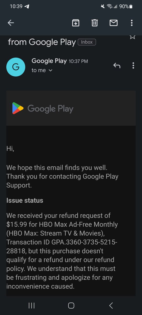 Sayving's tweet image. How hard is it to get me a refund on a purchase I don't even have. @maxhelp I haven't been able to watch since it turned to Max in Mexico 🤦🏻‍♀️