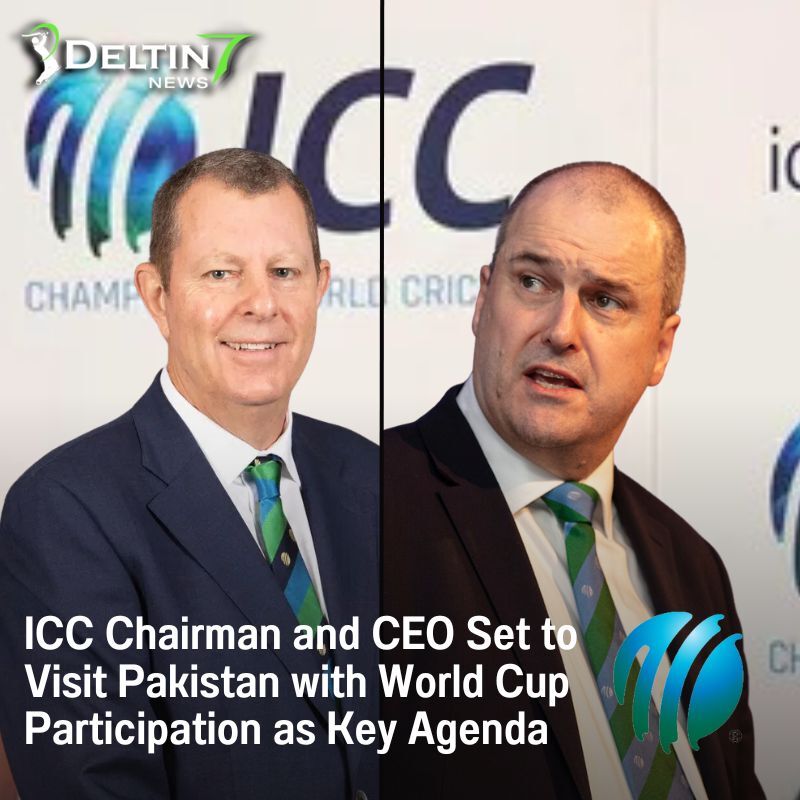 ICC Chairman and CEO Set to Visit Pakistan with World Cup Participation as Key Agenda 

👇
deltin7777news.com/2023/05/icc-ch… 

#ICC #PCB #aisancricketcouncil #ACC #Worldcup2023 #WTCFinal #WTCFinal2023 #cricketworldcup #ICCworldcup