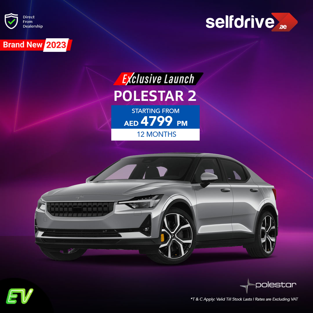 Electrify your drive with the futuristic Polestar 2. Rent your your electric vehicle now.

Call: +971 4 2789947 (9am-6pm)
Web: selfdrive.ae
APP: selfdrive.ae/m/downloadApp.…

#EVVehicle #Selfdrive #UAE #Polestar2 #CarLease