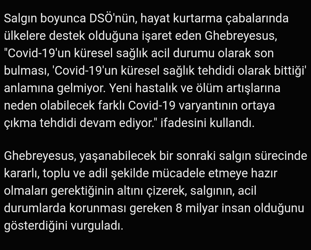 Yaşadığımız plandemi dalgası için 'Bu ilkti, hafifti, nabız yoklandı. Arkası daha şiddetli gelecek çünkü ortada hiçbir hastalık yok, hürriyetimizi kıyım kıyım alma planları var' dediğimizde şaşıranlar var.

Şaşılacak birşey yok, dünyayı bir avuç şizofren manyak yönetiyor.