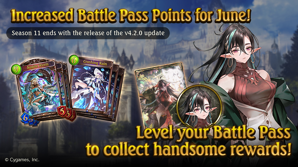 Shadowverse on Twitter: "In June, you can earn increased points from