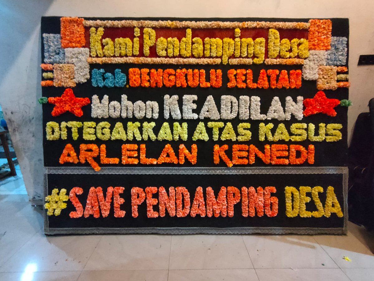 debbyDB23's tweet image. Demi keadilan bebaskan Pendamping Desa, Arlenan Kenedi
#SaveTPP 
#SaveArlelan 
@jokowi 
@mohmahfudmd 
@KejaksaanRI 
@halimiskandarnu 
@malik_haramain 
@taufikmadjid71 
@yusradaridesa 
@tppkemendes