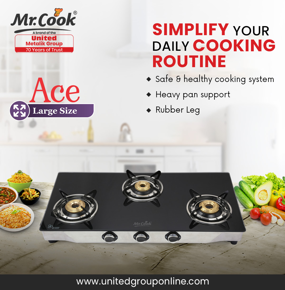 Simplify your daily cooking routine...😋😋
.
.
.
#Mrcook #Unitedgroup #Cookers #Cookware #PressureCookers #HealthyCooking #Deep #roundedkadai
#RoundedTawa #Wok #Stwe #Pot #StainlessSteel
#Durable #Reliable #PremiumQuality #Tastyfood #Chefchoice
#Qualityproduct