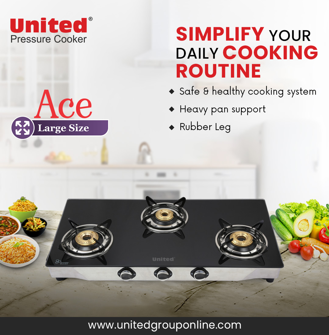 Simplify your daily cooking routine...😋😋
.
.
.
#Unitedgroup #Cookers #Cookware #PressureCookers #HealthyCooking #Deep #roundedkadai
#RoundedTawa #Wok #Stwe #Pot #StainlessSteel
#Durable #Reliable #PremiumQuality #Tastyfood #Chefchoice
#Qualityproduct #Customersatisfaction