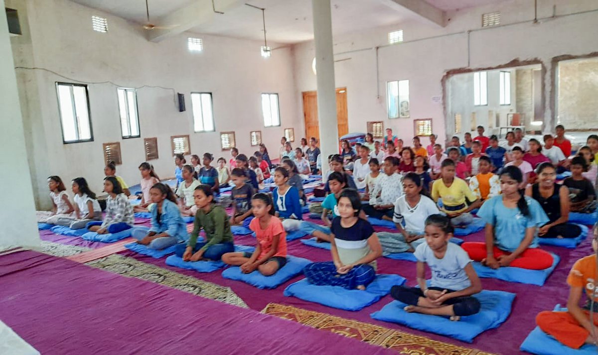 2 days Anapana course held at Tapobhumi Vipassana Center Amboda, Wardha - Maharashtra for the age group of 10-18 years.

#Buddha #Dhamma #Sangha #Vipassana #Meditation
#SayagyiUBaKhin #SNGoenka #centenaryyear
#buddhateachings #enlightenment #peace
#meditatedaily #mettabhavana