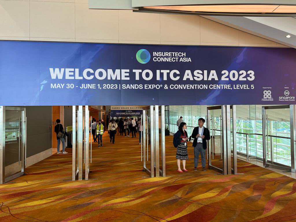 We’re here! Come meet us at stall K-18 and learn more about our Ai-powered vision platform #CamCom #ITCAsia2023 #TechConference #InsureTechConnectAsia #Innovation #AiTechnology #VisualIntelligence #TechnologySolutions