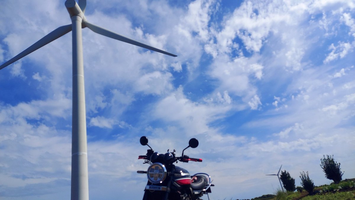 久しぶりのバイク日和でした☺️
#バイク乗りと繋がりたい 
#バイク #z900rs 
#バイクのある景色