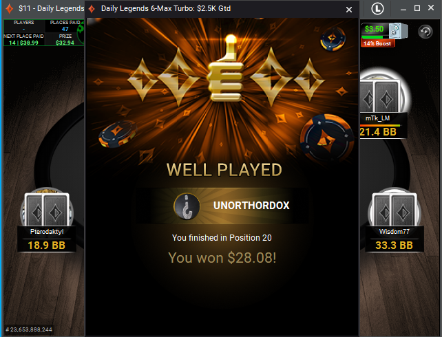 GREAT way to close out <a href="/partypoker/">PartyPoker</a> millions 
SO close to a 20k score 😭💔
Funny how one day you run like absolute dog 💩 then next like someone dipped your account gasoline an tossed it on a bonfire 🔥🔥
Disclaimer .. That was not a compliant 🤑🤑
#lowstakes #Grinder #pokerlife