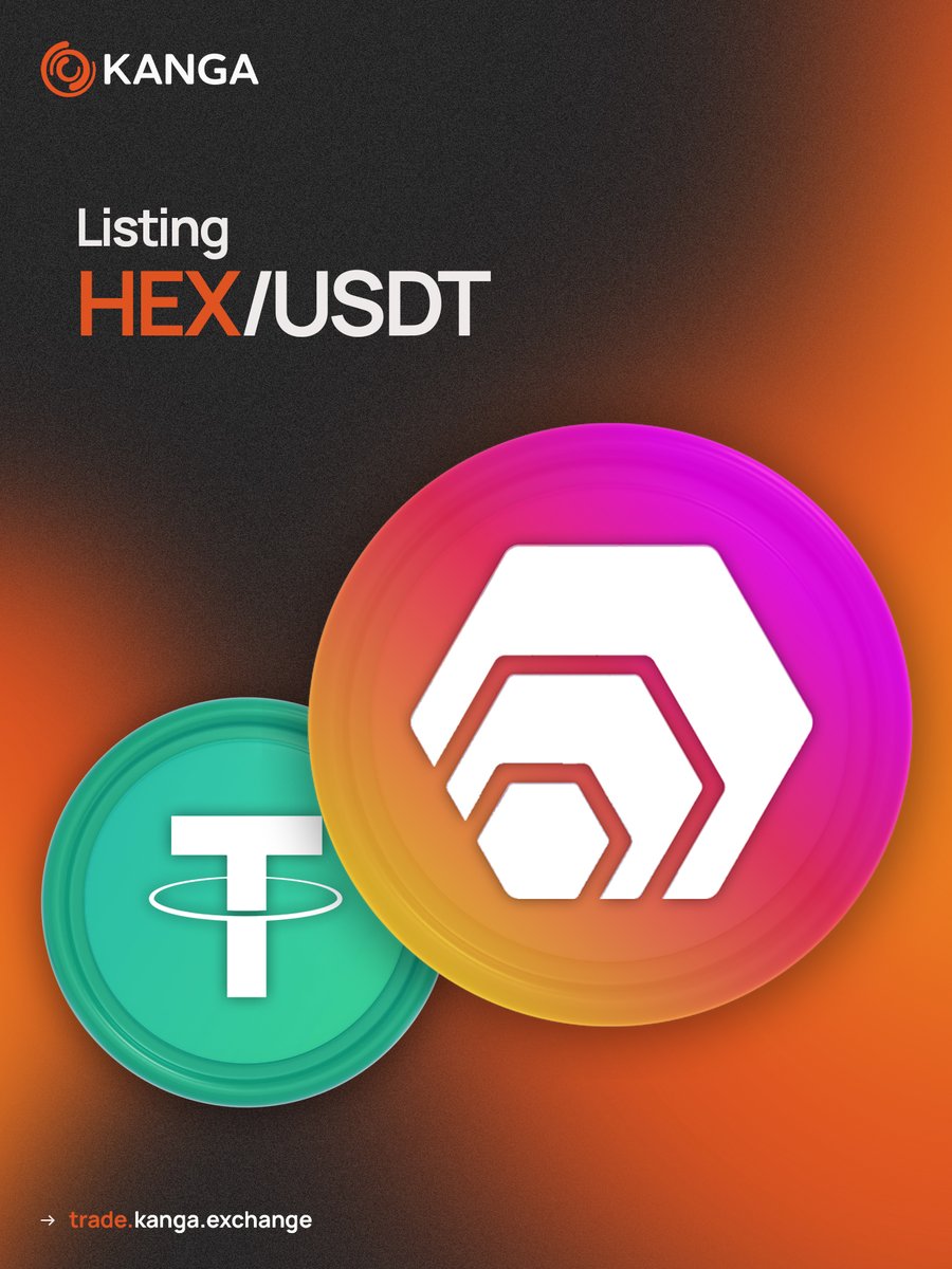 KangaExchange's tweet photo. Listing #HEX/USDT on Kanga Exchange! 🚀

#HEX was launched in December 2019 by entrepreneur @RichardHeartWin , who has over 20 years of experience in software development and marketing.

Learn more ➡️ https://t.co/nxlsWqrIaP

Trade today! ⬇️ 
https://t.co/puHXqqjyys https://t.co/0ika6JZopI
