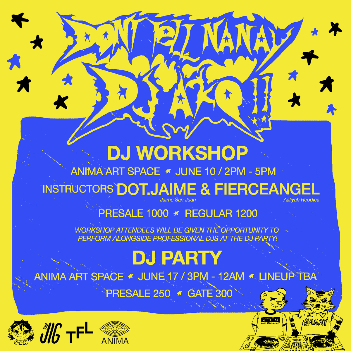donttellnanay's tweet photo. FIERCEANGEL started as an intimate dj persona for friends and family at online parties in the quarantine. Her selection consists of tracks that will make you shake ur booty. 🐈👼

don't miss out on this opportunity to learn and perform alongside FIERCEANGEL 🧿🎛🔊 https://t.co/UZM1urGpO0