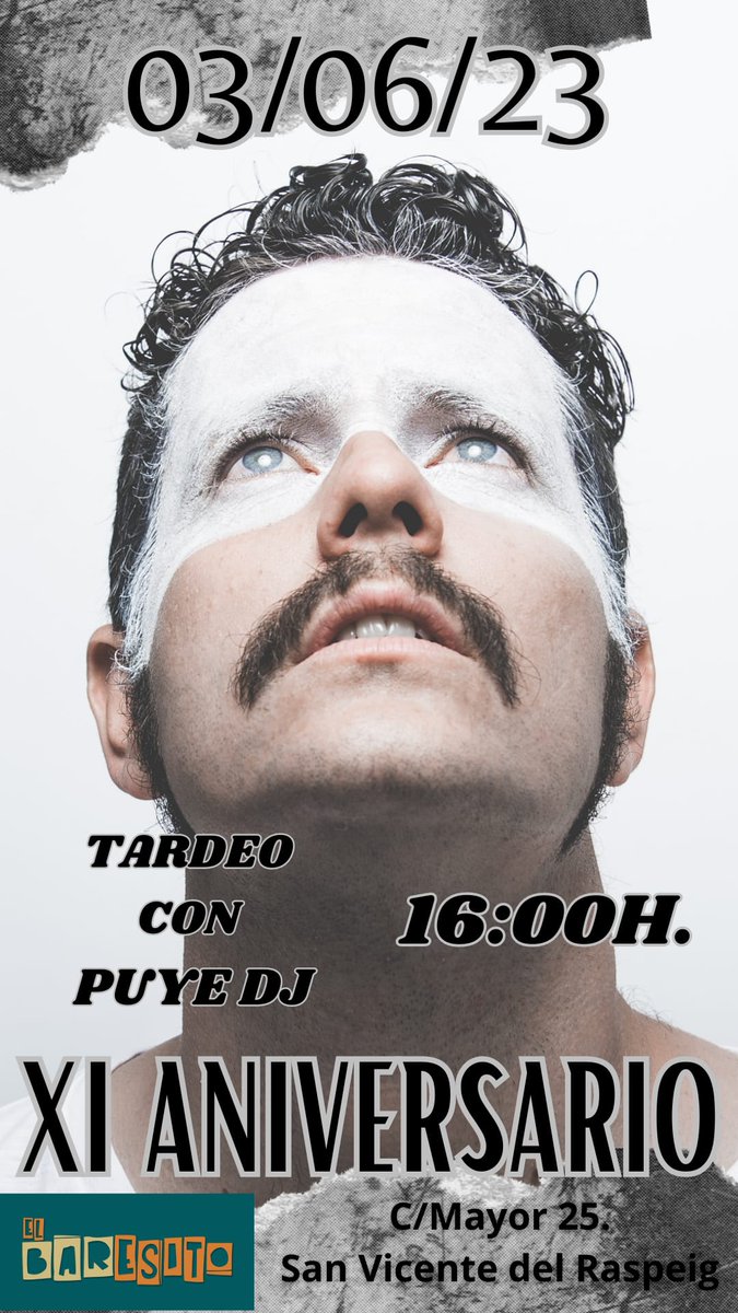 11 AÑOS DE BARE!!!! Y SI HABLARAN ESTAS PAREDES 🤪🎉❤💜💛💙💚😻🥰🍺🍺🍺🍺

💫LO CELEBRAMOS ESTE SÁBADO 3 DE JUNIO JUNTO AL GRAN <a href="/puyedj/">PuyeDJ</a> A PARTIR DE LAS 16H.

❤NO PUEDES FALTAR❤