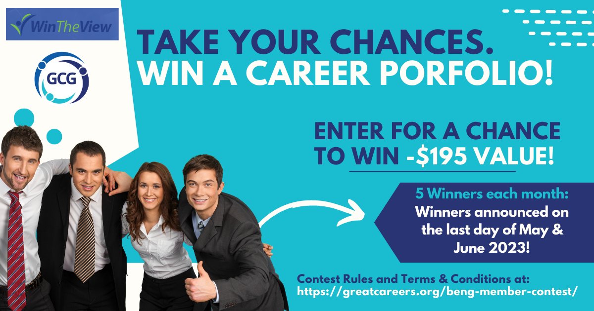 Take your chances and enter to win!

greatcareers.org/beng-member-co…

#GreatCareersPHL #BENG #seniorexecutive #executivejobsearch