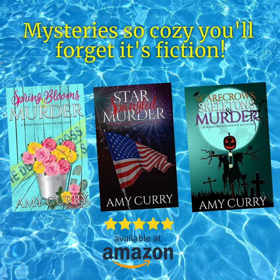 @SKGuna_writer Check out all three books in my #MikkiBridgewaterSeries for some fun summer reading!! #femalesleuth #cozymystery #poolsidereads #beachreads #solvethemystery amazon.com/gp/product/B07…