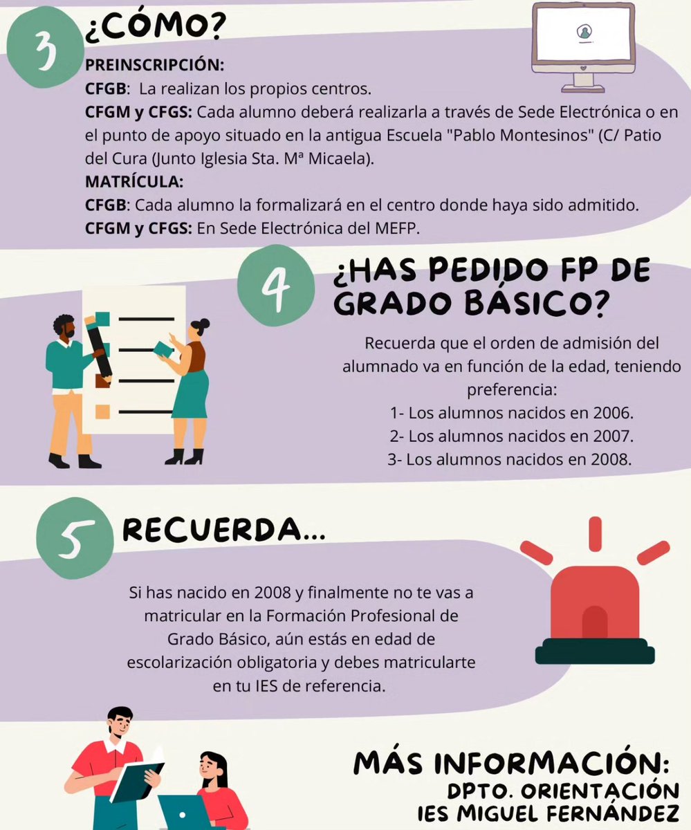 ¿VAS A HACER FORMACIÓN PROFESIONAL EL CURSO 2023/2024? ¡ESTO TE INTERESA! #iesmiguelfernandez