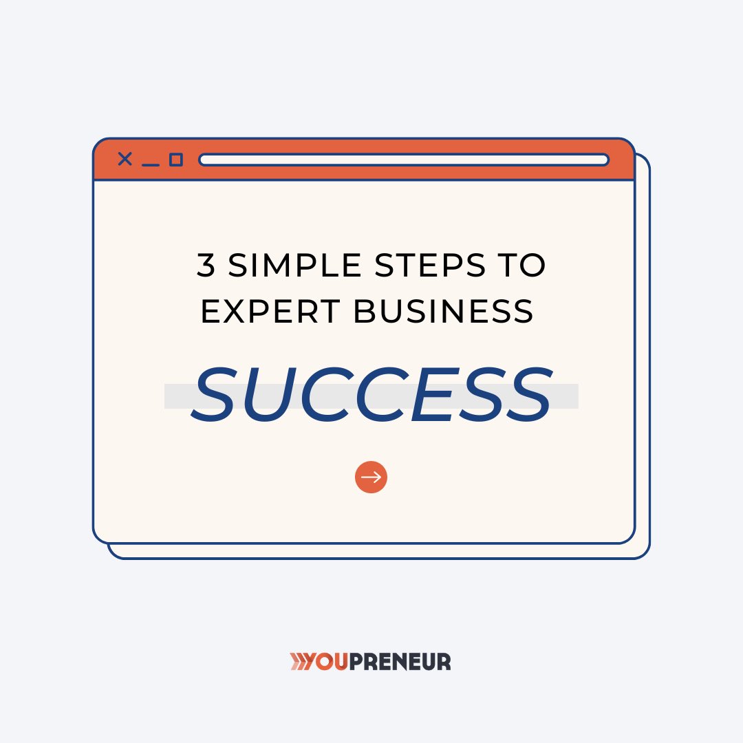 The barrier to entry is lower than it ever has been, making it even more difficult for us to stand out from the crowd. But, there are some things you can do to set yourself apart. Listen here! 👉 youpreneur.com/3-simple-steps…