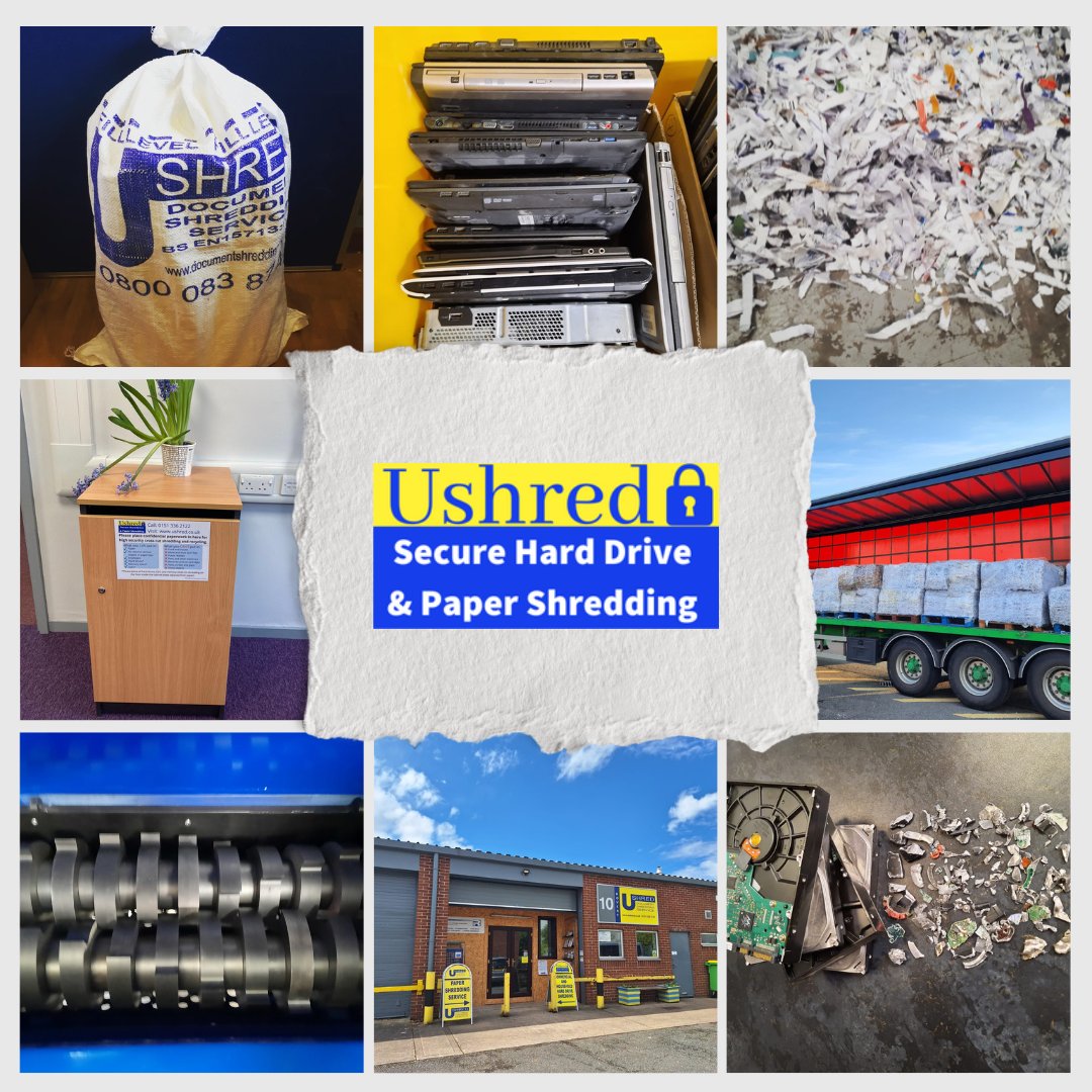 Reduce your chances of fraud by getting your confidential paperwork and hard drives shredded by us at UShred in Neston!
#papershreddingservice #harddriveshreddingservice #secureshreddingservice #papershredding #harddriveshredding #harddrivedestruction #papershredder #harddrive