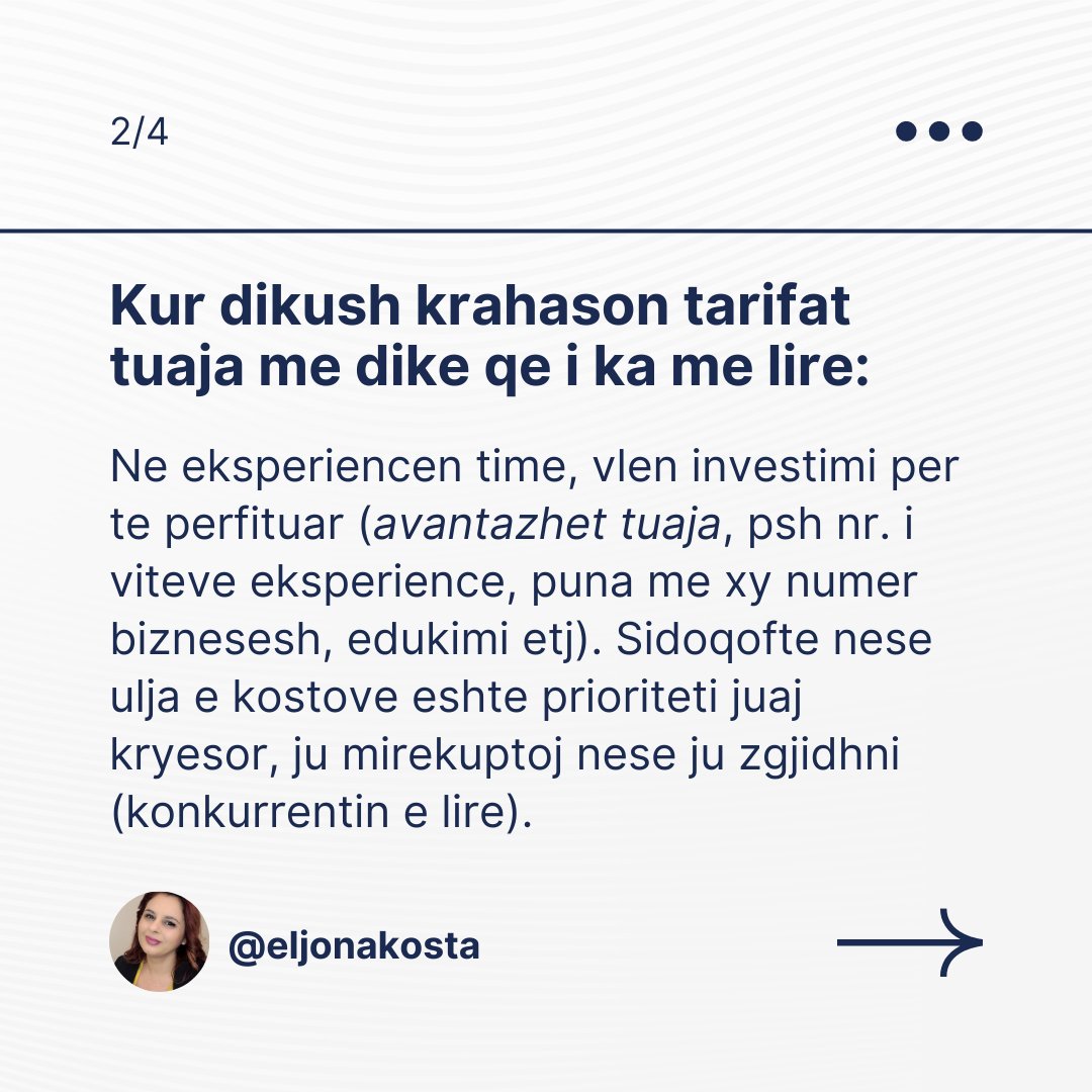 EljonaKosta's tweet image. Si te kerkosh per me shume, apo si ti thuash "jo, nuk pranoj me pak". 💰 
#freelancecontentwriter #socialmediamarketing #freelancingtips #freelancertips #freelancingfemales #freelancerstruggles #freelancers #freelancing #workhappy #worklifebalancegoals