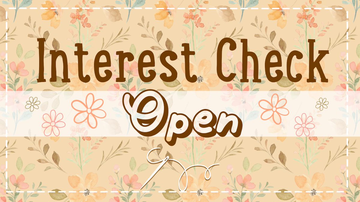 Our Interest Check is finally open! We can't wait to hear what you all want from this zine. Please take a moment to fill it out and share it with your friends💛💚

IC: forms.gle/roShWejFsk8GVK…

#Huntlow #TOH