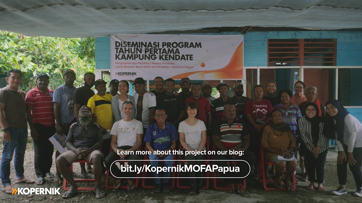 To learn more about this project, read our latest blog: bit.ly/KopernikMOFAPa…

#Kopernik #FindingWhatWorks #SustainableAgriculture #SustainableFisheries #SolarDryer #FishCooling #Papua