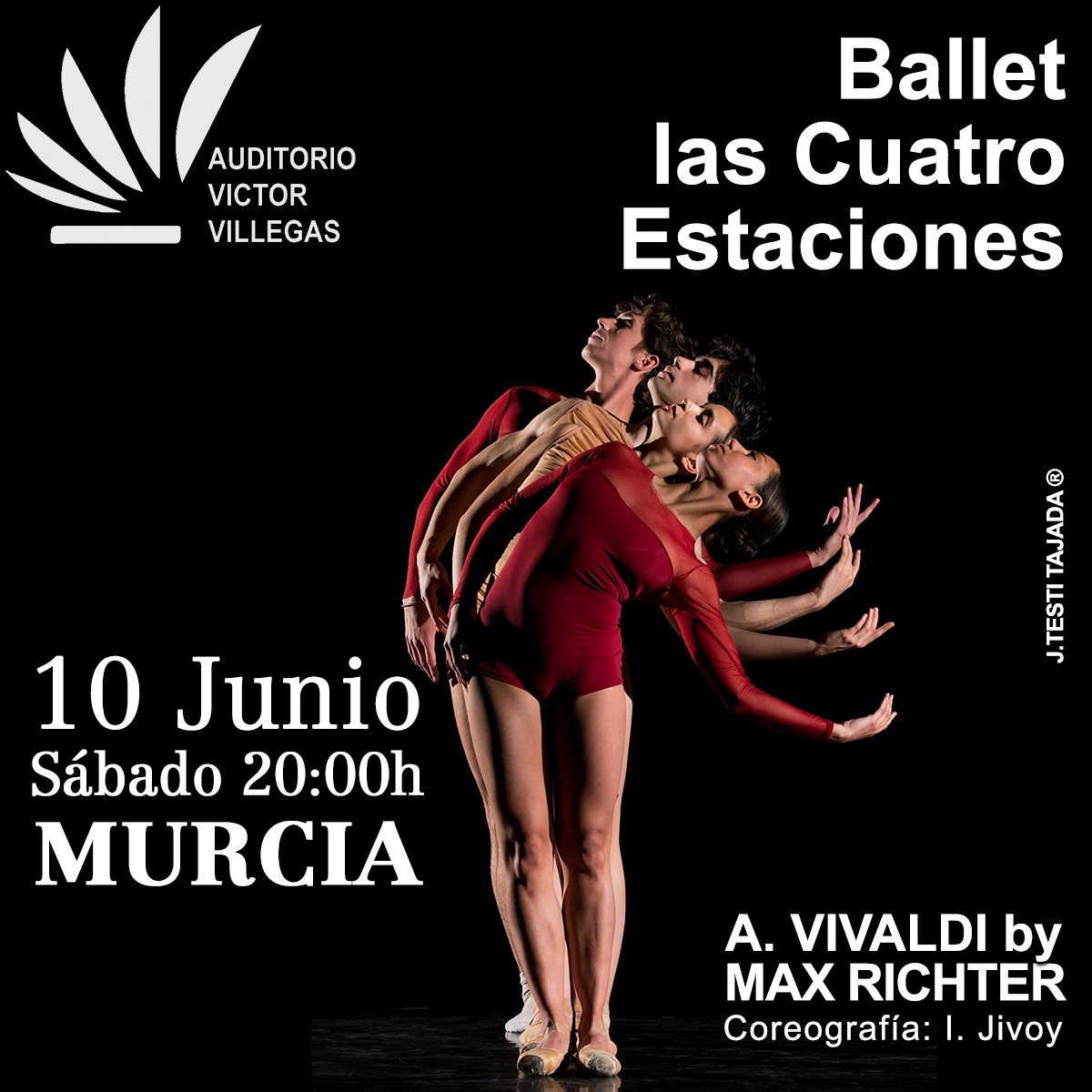 padedespain's tweet photo. Estamos en la recta final ¡
La última representación de nuestra gira del ballet “Las Cuatro Estaciones” se celebrará el sábado 10 de junio a las 20:00h en el Auditorio Víctor Villegas de Murcia.
¡¡¡No pierdas esta oportunidad!!!
Venta entradas: https://t.co/7i0Xdpx1vb
#murcia https://t.co/7SKCQSkXjn