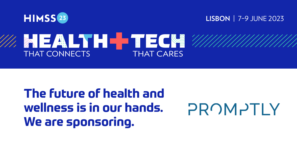📢 Exciting News 🎉

We are thrilled to share that Promptly Health is proud to be a sponsor of the highly anticipated #HIMSS23Europe Conference and exhibition in Lisbon!
More info here: lnkd.in/dM8bs9bi

#HIMSS23Europe #DigitalHealth #HealthcareInnovation #HealthIT