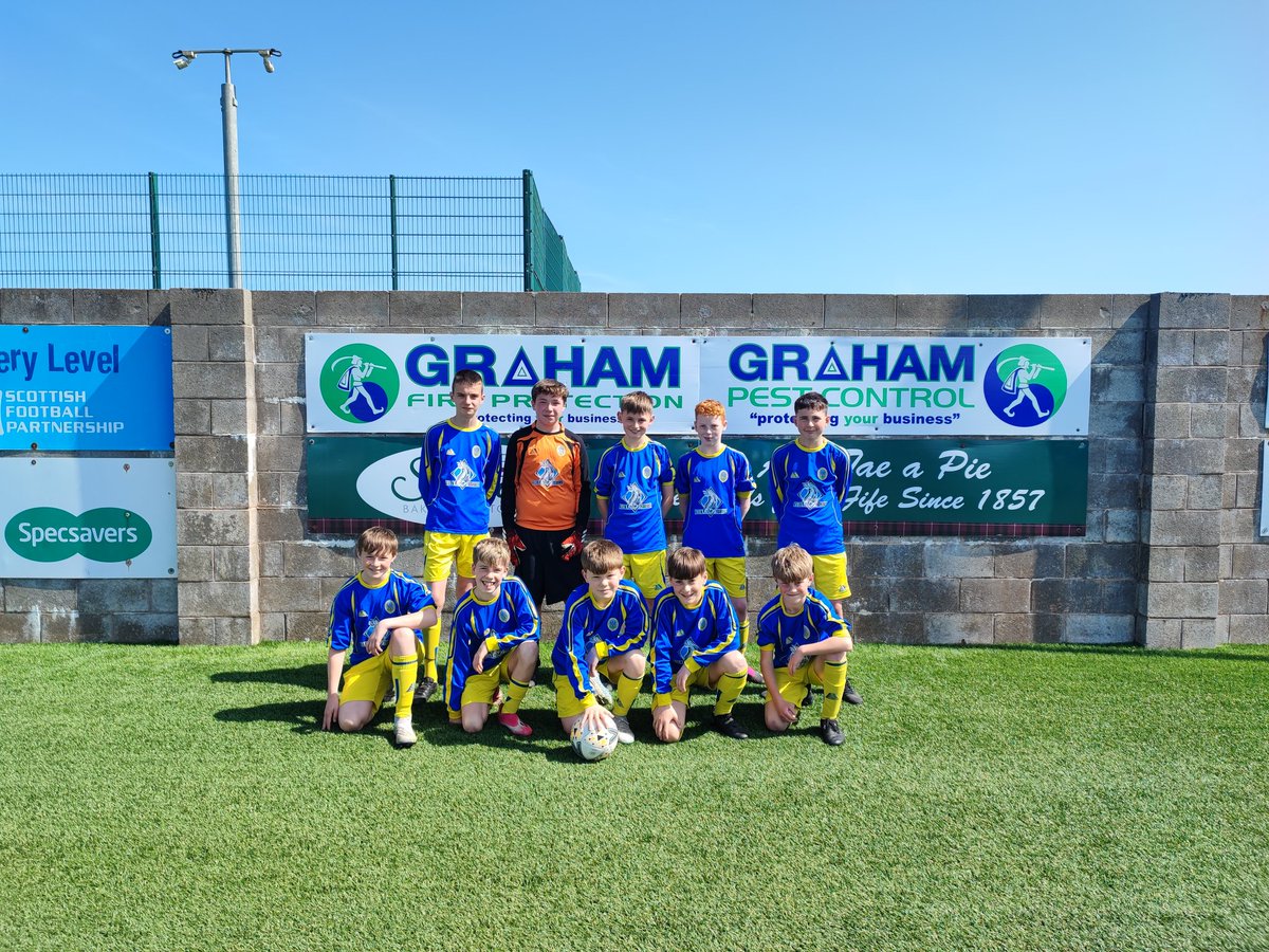 ⚽ Last Friday our U13's took part in the Fife cup finals day. A great effort from the boys resulted in them finishing 3rd place after a nervy penalty shootout! Well done boys!⚽