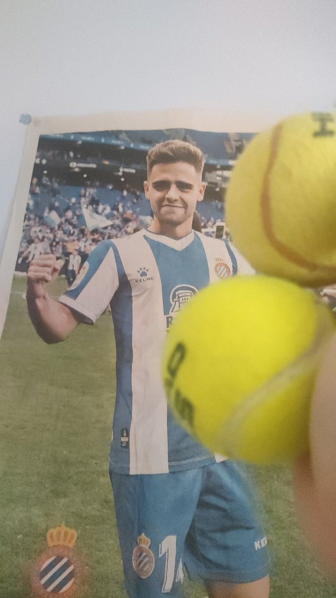 Pere85555345's tweet photo. tamos ready pal domingo #rcde #chengohome #melendon https://t.co/CyVU7Cz4jX