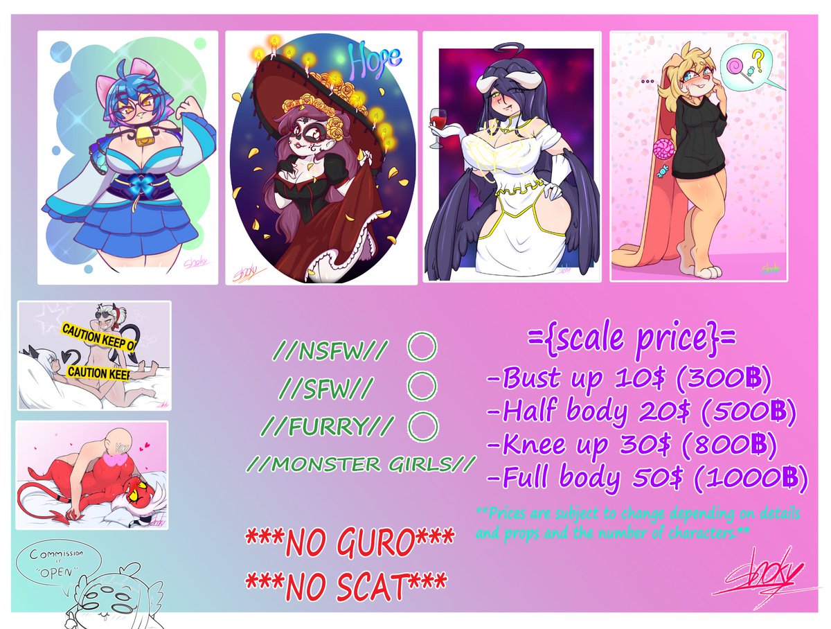 🔞ShoKy-ShoKy 🇹🇭-Commission //OPEN (0/5)//🔞 tweet media