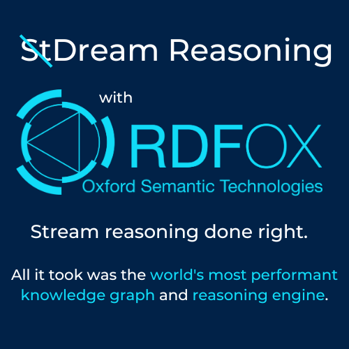 oxfordsemantic's tweet photo. #StreamReasoning has sweeping #applications, but for so long has failed to catch on.

#ESWC2023’s best paper nomination shows how #RDFox has changed that for good as it outperforms even the top end stream reasoners.

Authors Nathan Gruber and Birte Glimm

https://t.co/ESOl0C7xTy https://t.co/RE8y4It68U