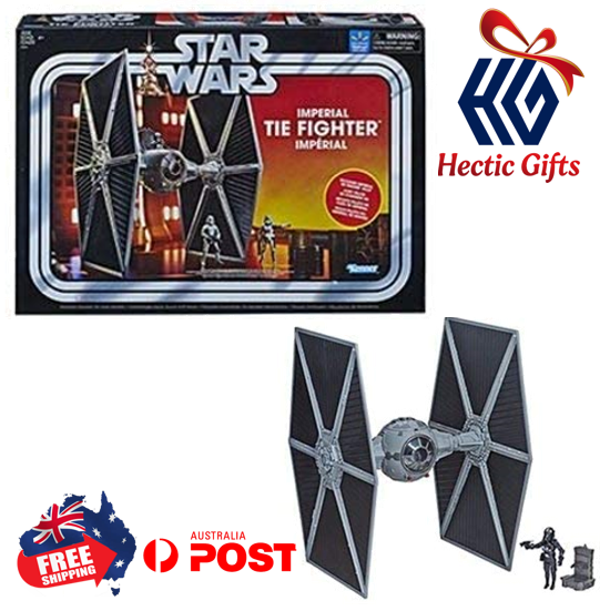 Recreate your own iconic moments from Star Wars with this Kenner Vintage Collection Tie Fighter Ship!

ow.ly/TPaW50HZzuo

#New #HecticGifts #Kenner #StarWars #VintageCollection #Imperial #TieFighter #Ship #Space #Collectible #FreeShipping #AustraliaWide #FastShipping