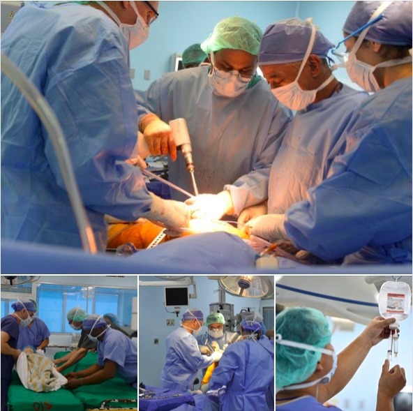 OPWalkLA's tweet photo. Today's #TeamworkTuesday highlights volunteers who come together in just a few hours time to make a cohesive team in the operating room. These volunteers,  work together each day to help #restoremobility through joint replacement surgeries. https://t.co/aI7m5PeoJt