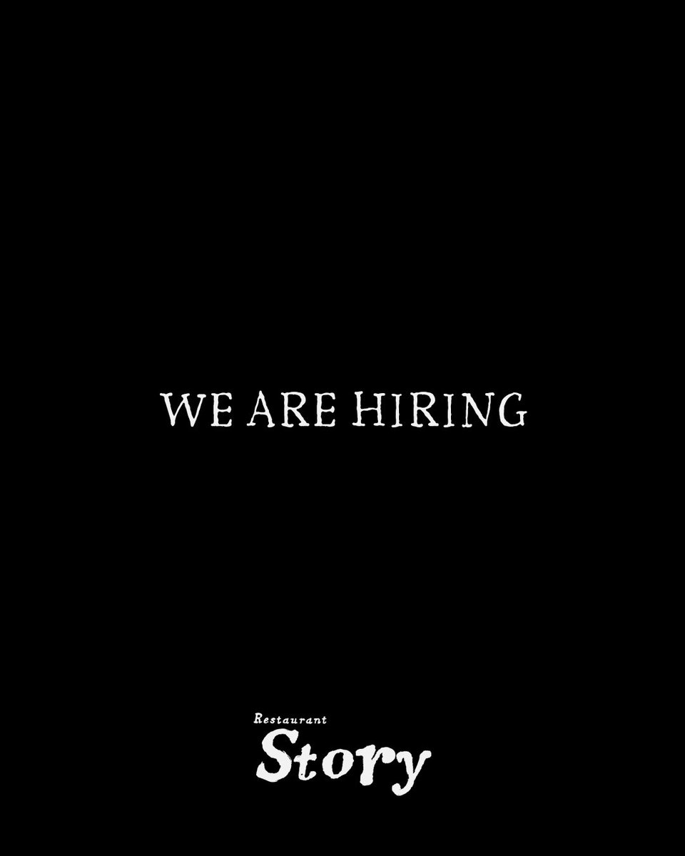 We’re looking to recruit two experienced Sous Chefs for when we re-open later this year. If you are interested in being part of Story 3.0, please contact us via e-mail careers@restaurantstory.co.uk.