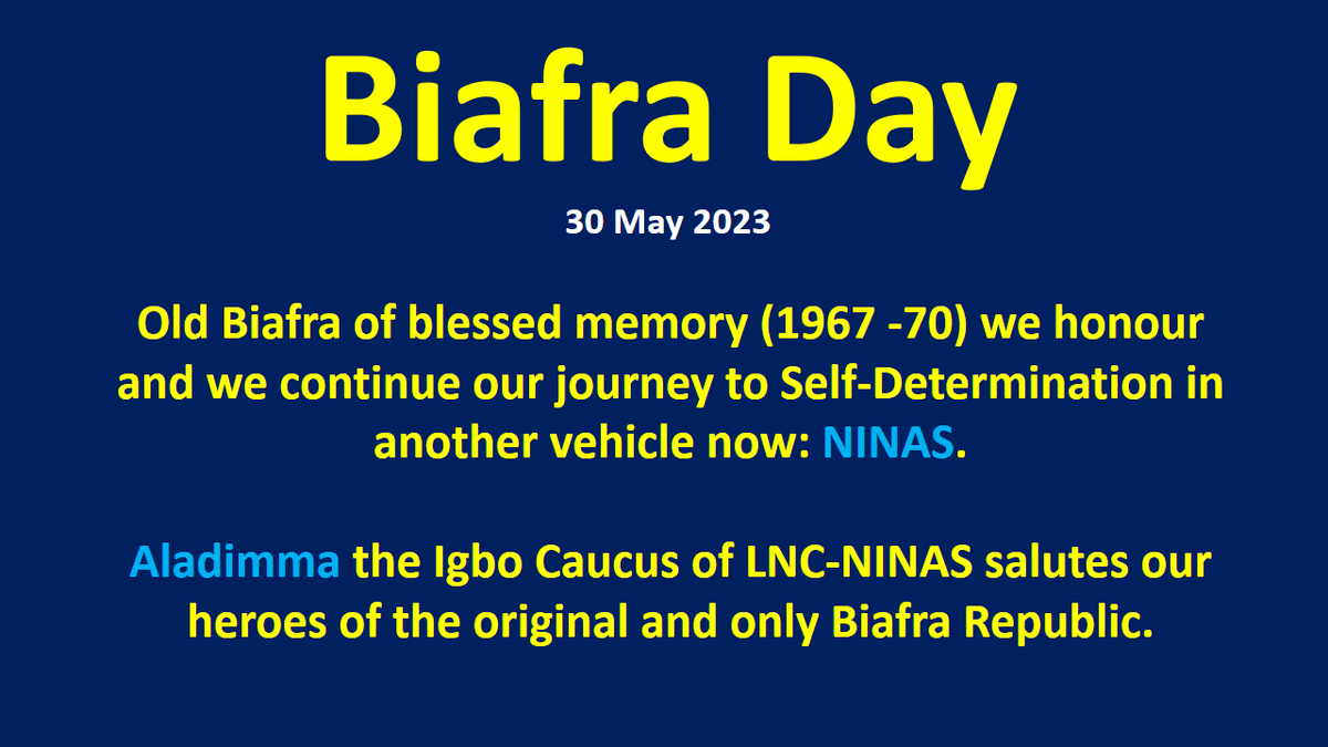 NdidiUwechue's tweet photo. #Igbo #Nigeria… We continue our journey to unfettered Self-Determination started in 1967, in a new vehicle called NINAS and with new parts eg UNDRIP... We are on the move!
#NINASisRight #ConstitutionIsTheProblem #TransitionNow #EndSARS https://t.co/nQwZ2IETj1
