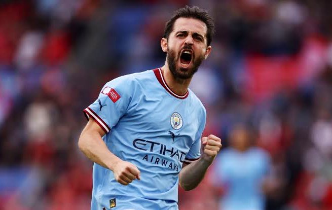 VisionBlaugrana's tweet photo. 🚨💣 Bernardo Silva est l’option B à Messi pour Barcelone.

(@gerardromero) https://t.co/0S78ChfxEy