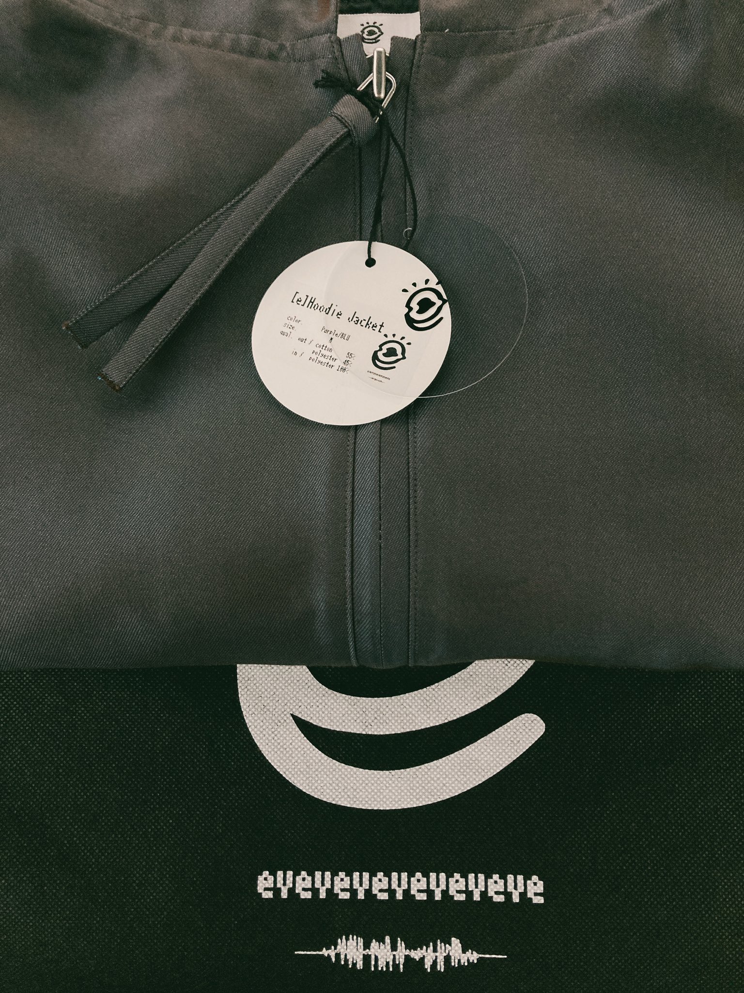 harapeco”e”Foodie Jacket [Purple_Blue L] | suetuckerwitt.com