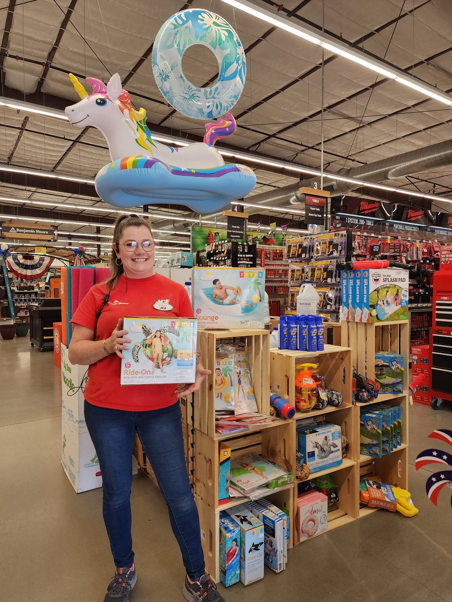 We have your pool supplies for summer fun☀️
Shop with us in Williamston and Honea Path! 
#acewilliamston #acehoneapath
#poolparty #pool #poolday #summerfun #poolfloat